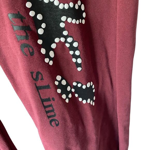 Sp5der Maroon Burgundy V2 Sweatpants Mens size small - Picture 4 of 9